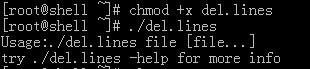 Linux—刪除文本、文件中的空行