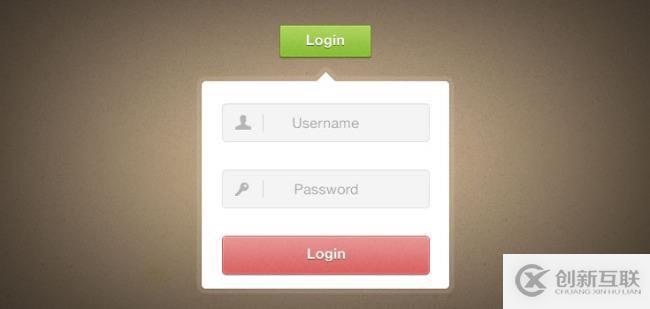 一個(gè)基于html,css,js,JQuery的登錄界面