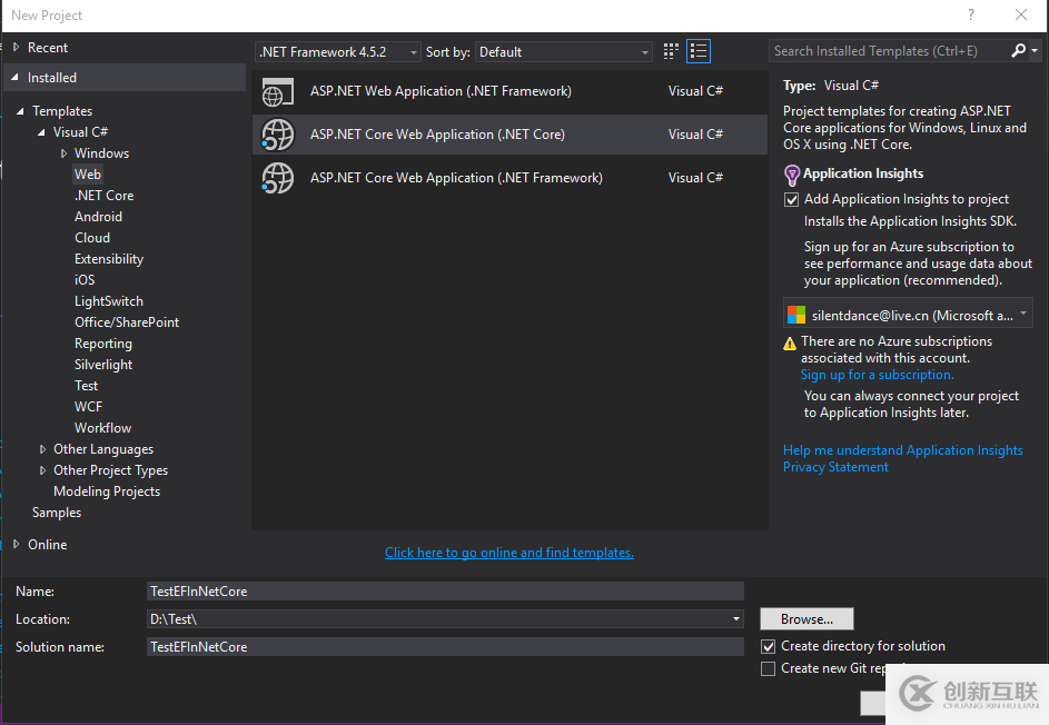 在ASP.NET Core中應(yīng)用Entity Framework的案例