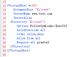 phpStudy如何配置多站點多域名