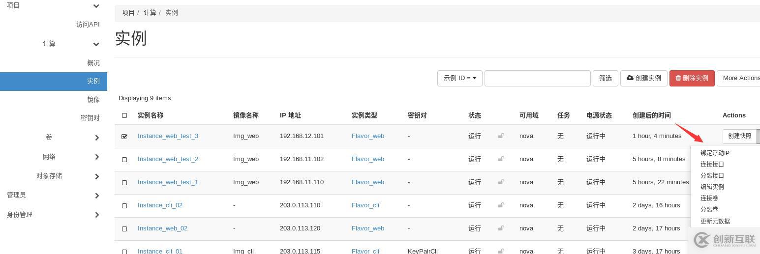 openstack中網(wǎng)絡管理操作方法有哪些