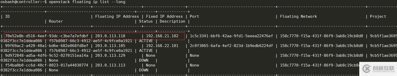 openstack中網(wǎng)絡管理操作方法有哪些