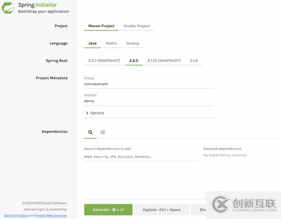 詳解SpringBoot工程的三種搭建方式