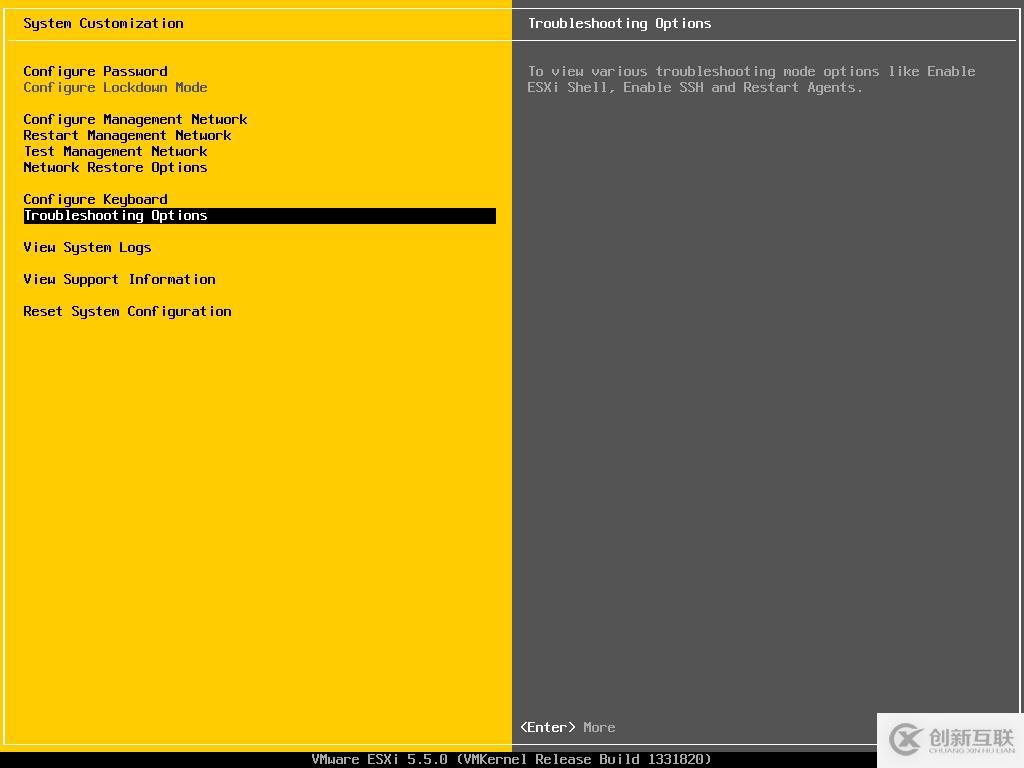 VMware esxi 5.5 安裝使用過程