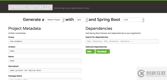 怎么在Spring Boot中創(chuàng)建一個Web應(yīng)用程序