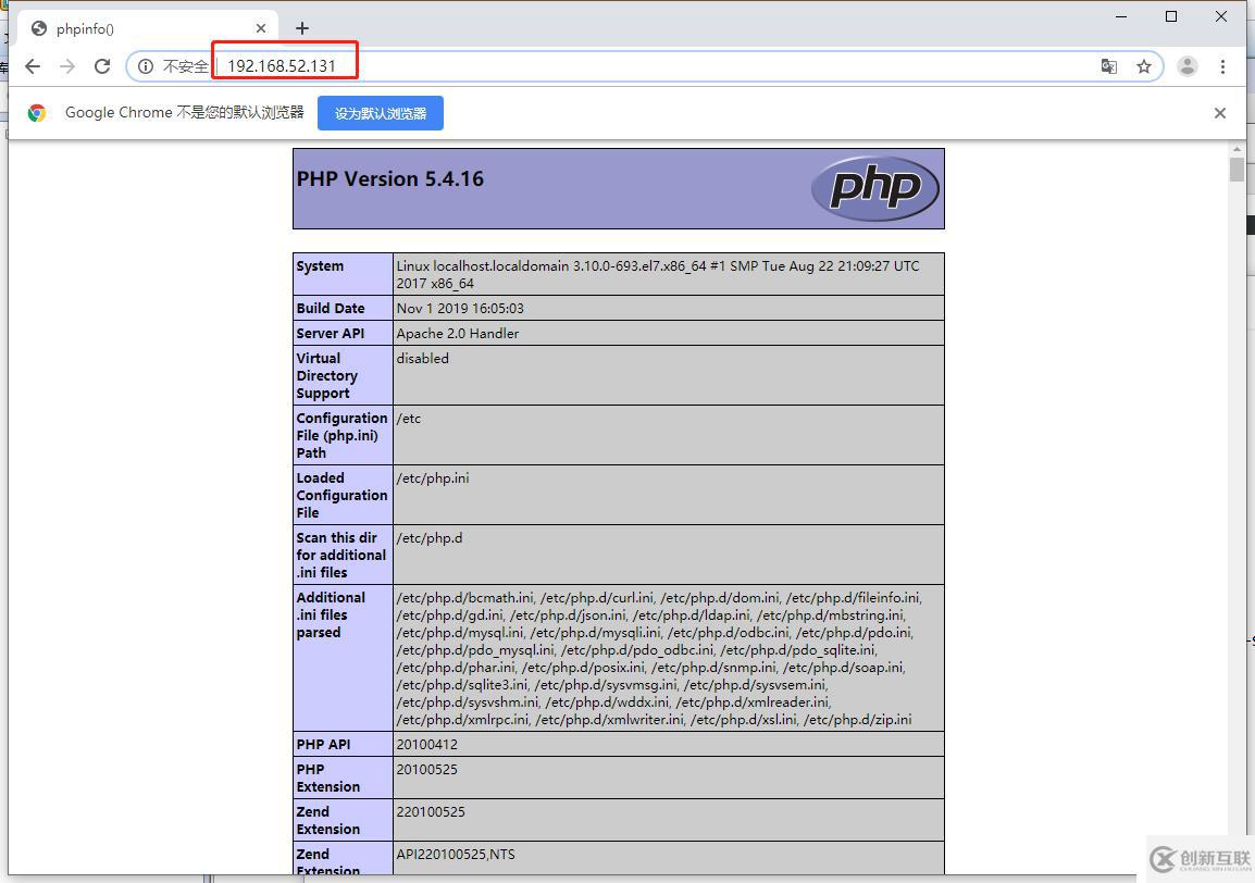 CentOS7系統(tǒng)配置Nginx服務(wù)+Apache動(dòng)靜分離（實(shí)戰(zhàn)?。?></p><h4>10.測(cè)試完畢，修改主頁文件</h4><pre><code>[root@localhost html]# vim /var/www/html/index.php
<?php
 echo 