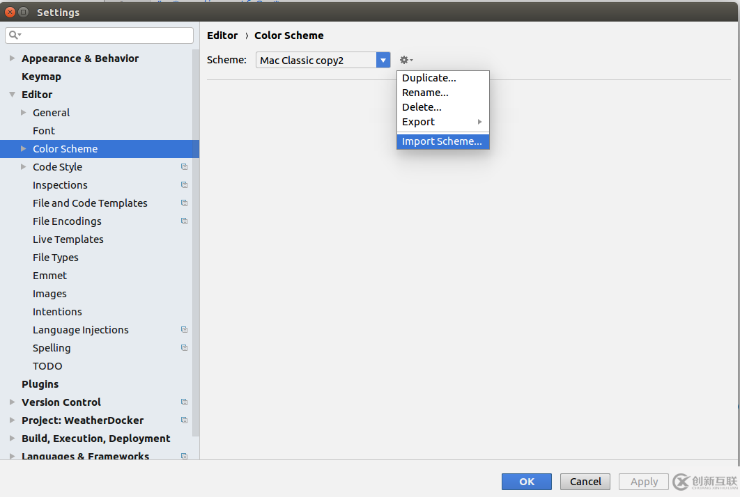 pycharm導入主題的方法