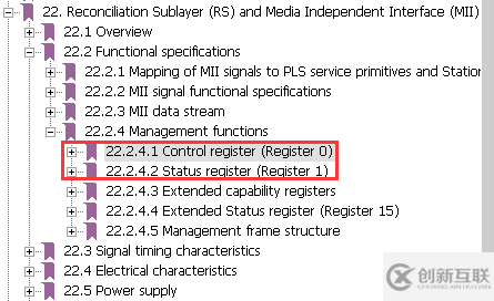 PHY寄存器怎么用