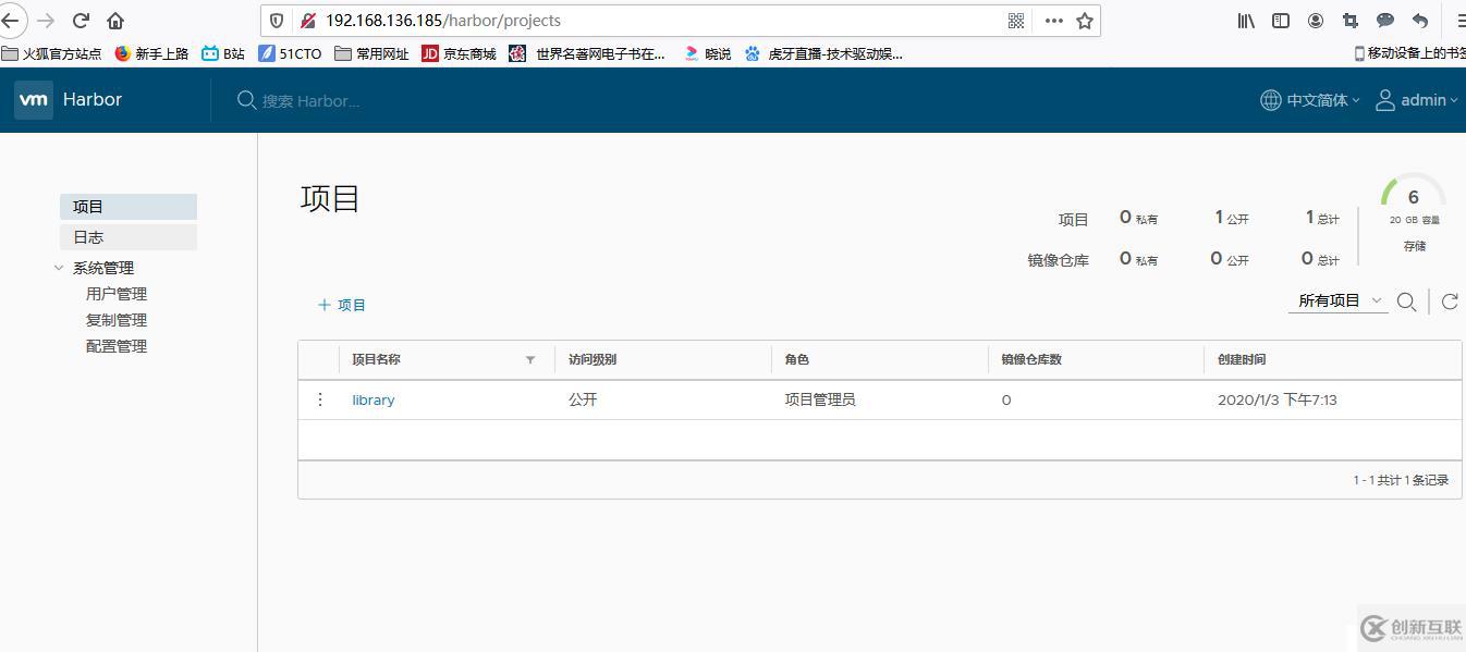 Harbor私有倉(cāng)庫(kù)的部署