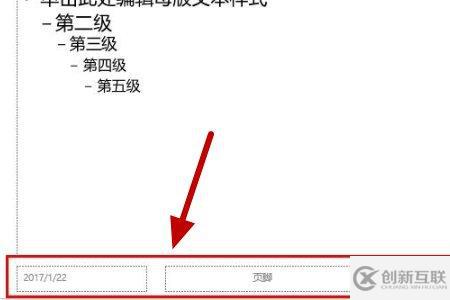 ppt中添加頁(yè)眉看不見(jiàn)的解決方法