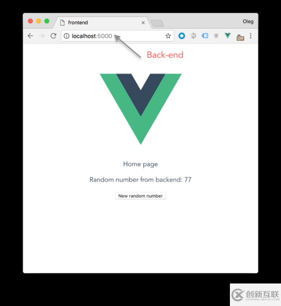 使用Vue.js和Flask來(lái)構(gòu)建一個(gè)單頁(yè)的App的示例