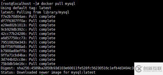 docker安裝mysql的方法