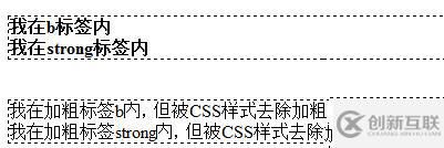 CSS如何去掉b加粗和strong加粗標簽樣式