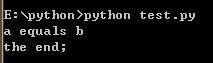 Python 條件語(yǔ)句