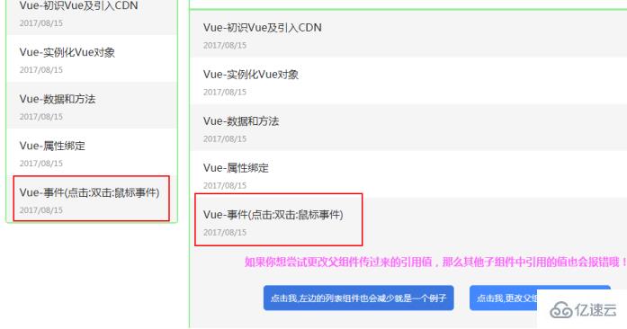 vue中props將父組件方法傳遞給了什么