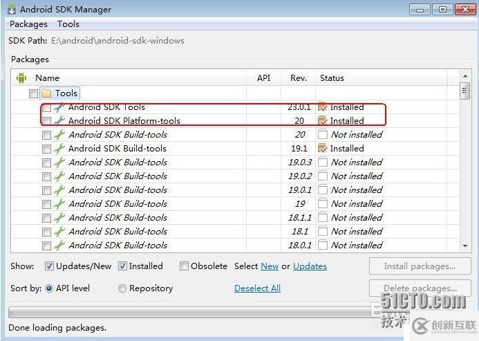 Android ADT，SDK 更新后一個(gè)問(wèn)題：新建項(xiàng)目layout和src文件夾為空