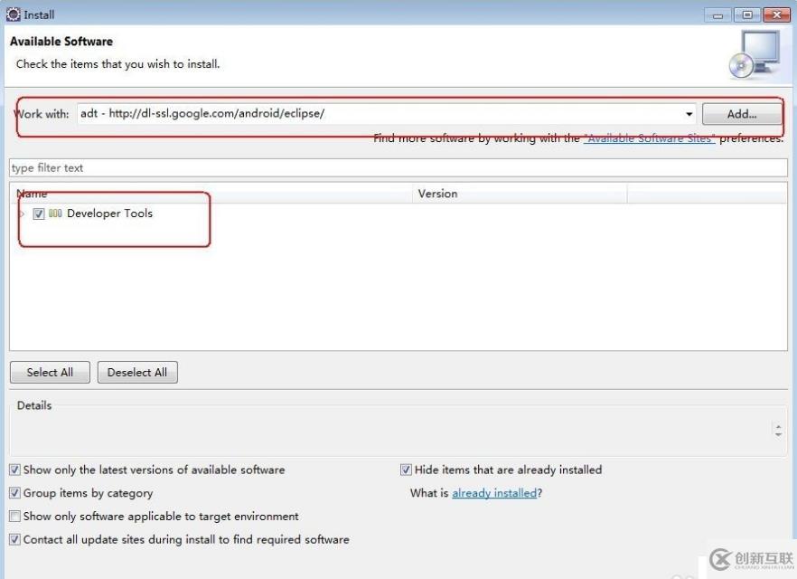 Android ADT，SDK 更新后一個(gè)問(wèn)題：新建項(xiàng)目layout和src文件夾為空