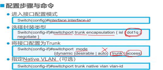Trunk與三層交換機原理