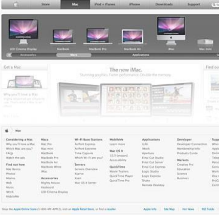網(wǎng)站地圖放到網(wǎng)頁底部的好處及實例分析