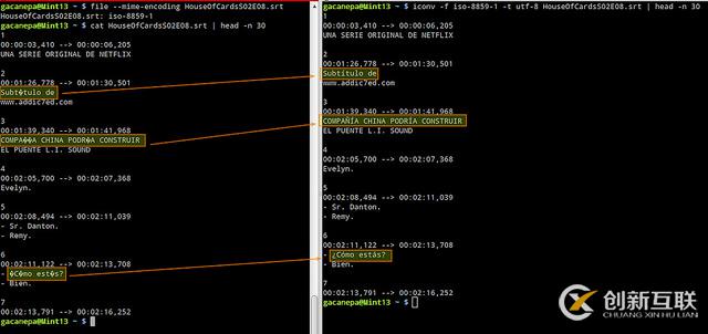 Linux系統(tǒng)中怎么修改文本的字符編碼