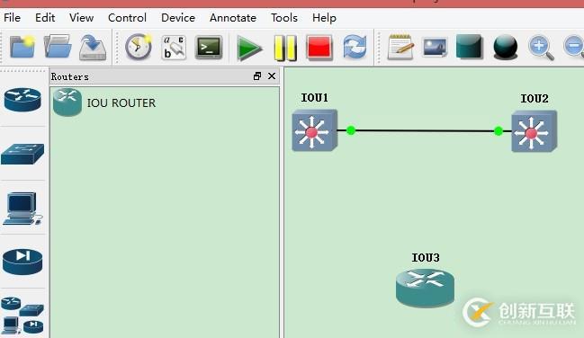 新版GNS3 1.2.3版本橋接CISCO IOU方法
