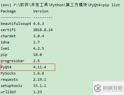 python中安裝pyqt4的方法