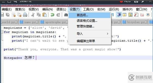 Notepad++開(kāi)啟文檔標(biāo)簽速覽圖的方法