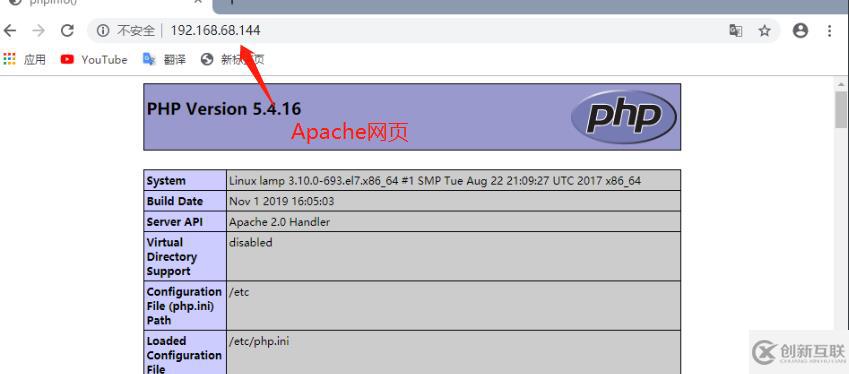 Nginx+Apache動靜分離部署過程