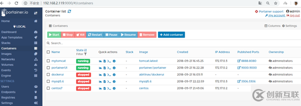 Docker圖形化工具Portainer怎么用