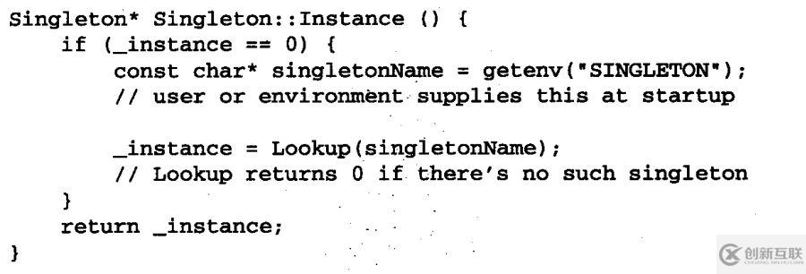 c++如何創(chuàng)建Singleton類的子類