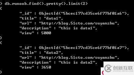 MongoDB通過skip()方法來跳過limit指定數(shù)量的