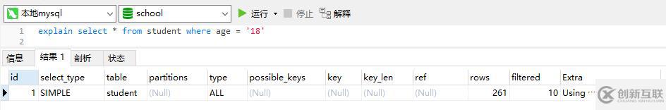 數(shù)據(jù)庫(kù)之索引模塊