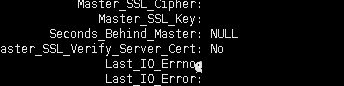 MYSQL 主從復(fù)制同步以及監(jiān)控Seconds Behind Master 的實例分析