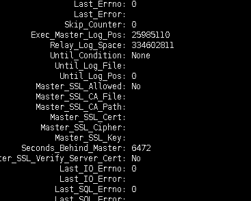 MYSQL 主從復(fù)制同步以及監(jiān)控Seconds Behind Master 的實例分析