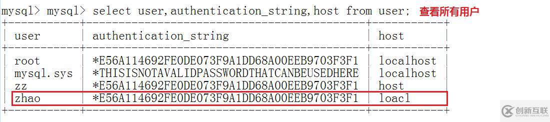 mysql數(shù)據(jù)庫---用戶及密碼管理