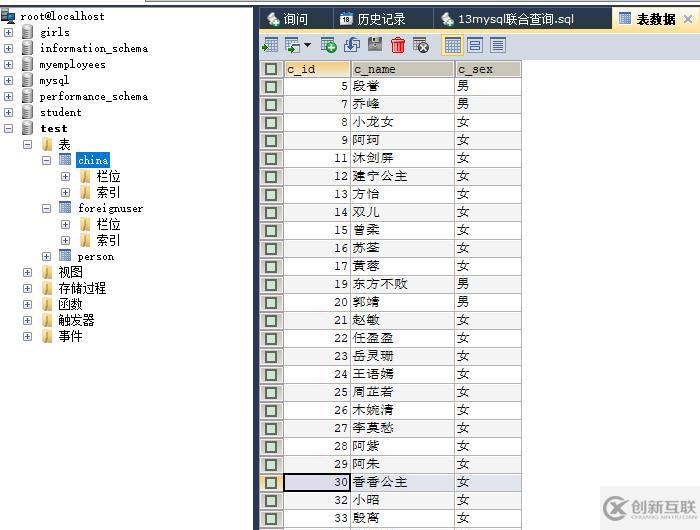 mysql查詢結果該如何合并