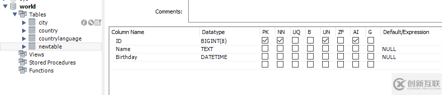 mysql判斷表不存在時(shí)則創(chuàng)建的方法