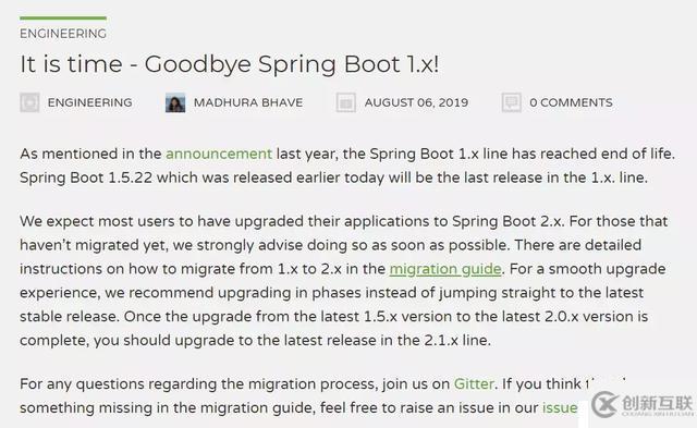 再見(jiàn) Spring Boot 1.X，Spring Boot 2.X 走向舞臺(tái)中心