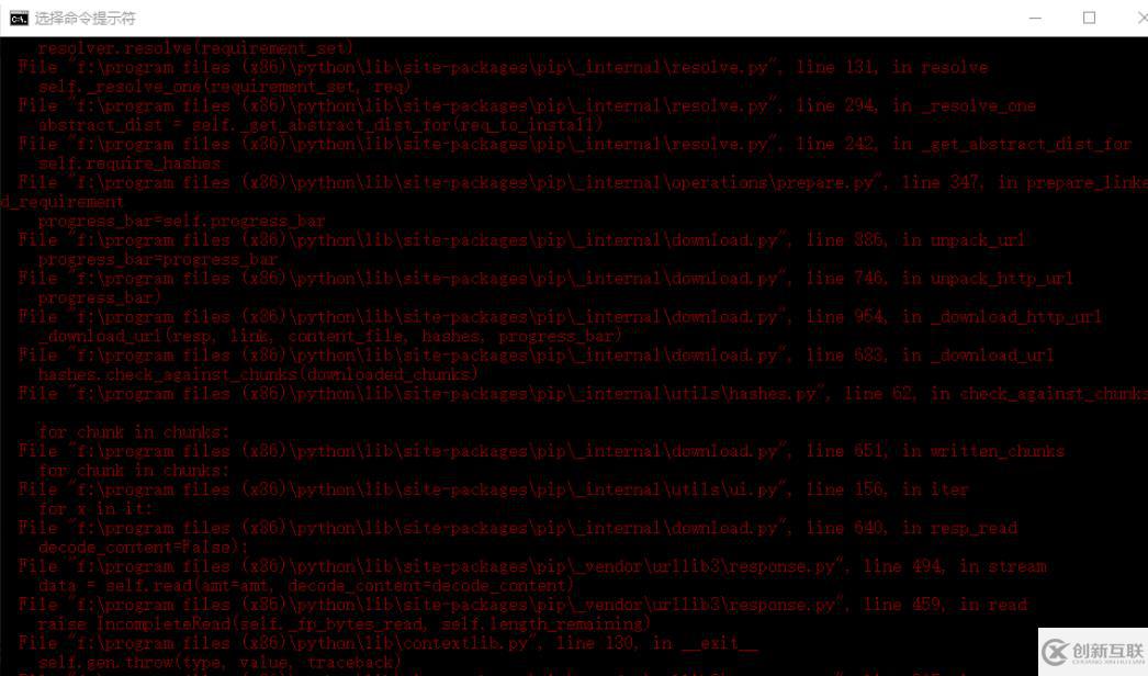 怎么解決python安裝matplotlib失敗問(wèn)題