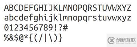 web開發(fā)中免費(fèi)的編程用等寬字體有哪些