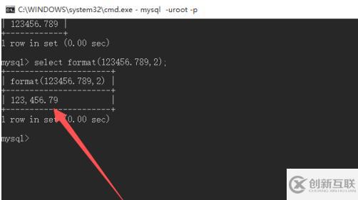 mysql怎么保留三位小數(shù)