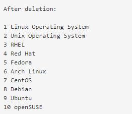 linux如何刪除文件某幾行