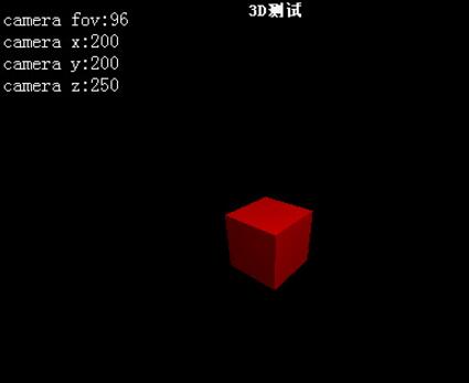 three.js實現(xiàn)3D視野縮放效果