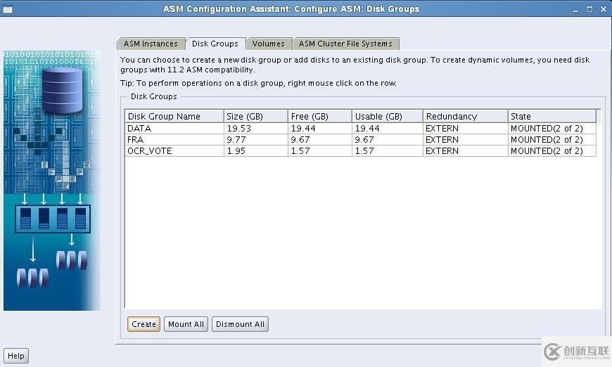 Installation Oracle11gR2 RAC One Node ----創(chuàng)建ASM磁盤組