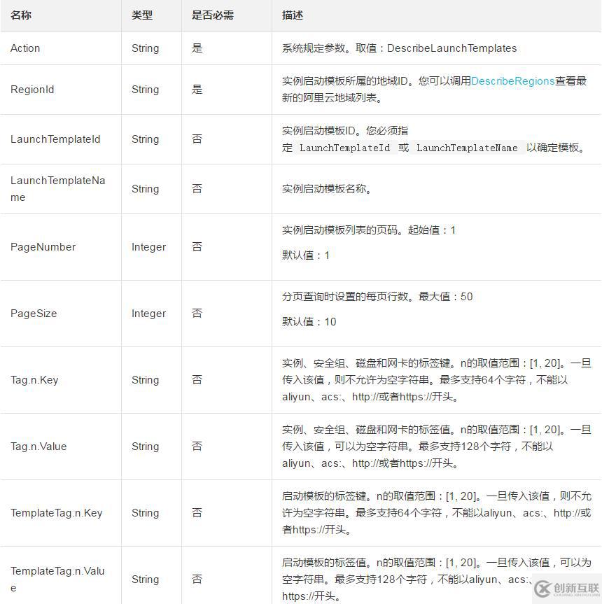 創(chuàng)建模板之后查詢可用實(shí)例啟動模板的方法