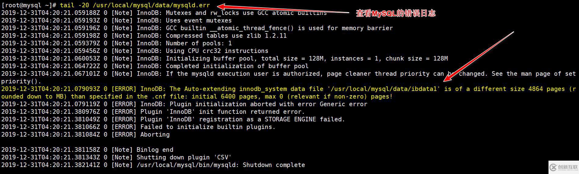 MySQL日志詳解