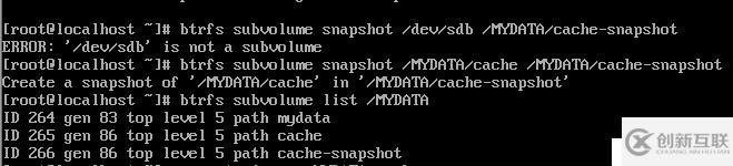 btrfs文件系統(tǒng)的簡(jiǎn)介和用法