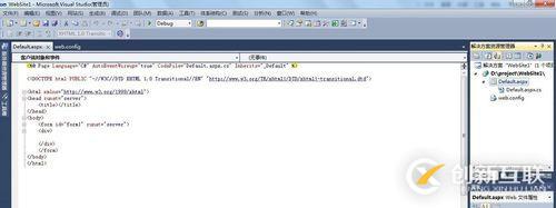 vs2010如何制作簡單的asp.net網(wǎng)站