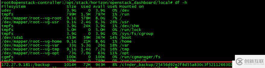 OpenStack實踐(六):Cinder模塊Backup and Restore Volume