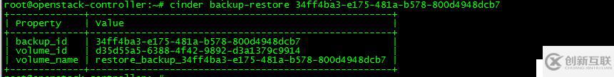 OpenStack實踐(六):Cinder模塊Backup and Restore Volume
